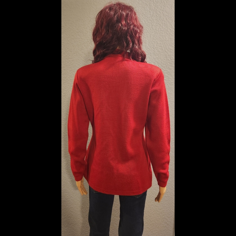 Unique Vtg Patchwork Sweater - image 4